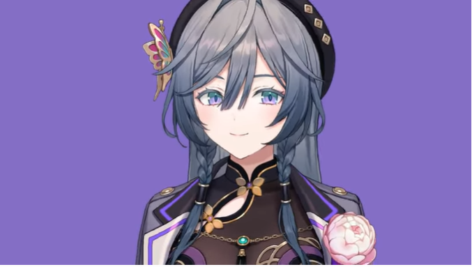 綺沙良さんは長い髪が妖艶で大人っぽい