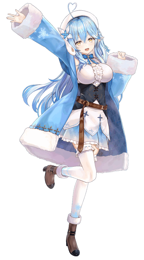 ホロライブの雪花ラミィのプロフィール画像