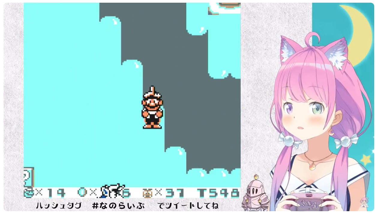 姫森ルーナさんはレトロゲーム(6つの金貨)を配信しています