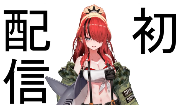 レイン・パターソンさんの初配信画面