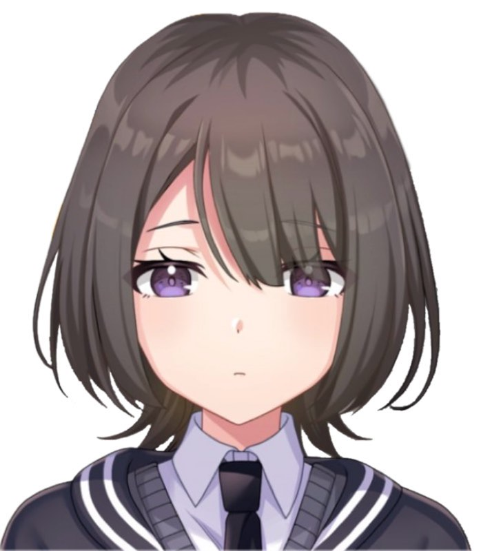 VTA時代の「詩乃」のビジュアル。夜牛詩乃の前世は判明していない