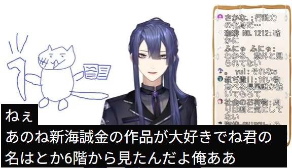 長尾景さんは、君の名はを6回も見に行ったことを話している
