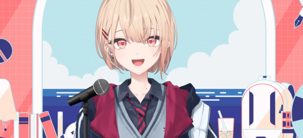 "水面まどか 初配信の様子(うみゃみーデビュー配信)"