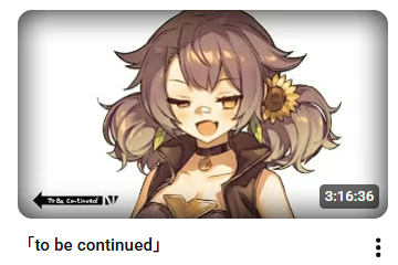 皆守ひいろの最終配信タイトルが表示された画面
